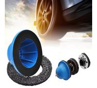 Amoladora de cubo de rueda para coche, 150 mm, juego de cepillo para cambio de neumáticos, lijadora de brida de llanta, eliminación de óxido, universal para cubo de rueda y llantas
