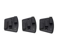 AMOLADORA DE DIAMANTE TRAPEZOIDE DISCO DE RECTIFICADO DE HORMIGÓN AMOLADORA DE DIENTE DE PUNTA EN FORMA DE ABANICO 3 PIEZAS PARA TODAS LAS AMOLADORAS DE HORMIGÓN