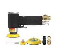 Amoladora de hormigón, lijadora orbital profesional de palma orbital al azar, pulidor/rectificadora, excéntrica de 5 mm, amoladora/lijadora de 125/150 mm (minicamoladora)