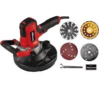 Amoladora de pared y hormigón Einhell TE-DW 180, 1300 W, 180 mm, 6 niveles de amolado, incluye muela de copa de diamante