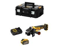 Amoladora DeWALT DCG418X1 FlexVolt (1 x 54 V/18 V 9,0 Ah + DCB116 + TSTAK II)