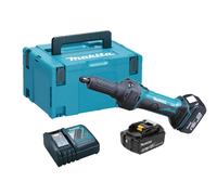 Amoladora directa Makita Aku Li-ion LXT 18V/5.0Ah, Makpac DGD800RTJ