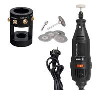 Amoladora eléctrica con cabezal de amoladora, afilador electrodos tungsteno, herramienta rotativa TIG, mini juego taladro eléctrico for proyectos bricolaje