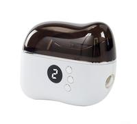 Amoladora eléctrica Cortadora de uñas automática, lima de uñas eléctrica automática Multifunción, recortadora de manicura con sistema de seguridad (púrpura)