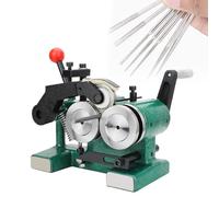 Amoladora eléctrica de 25 W, precisión de molienda de 0,005 mm/rodillo, longitud de sujeción 20-100 mm, diámetro de 1,5-25 mm, dureza del rodillo, HRC50-52°, ahorra tiempo y esfuerzo, para círculos