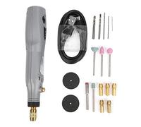 Amoladora eléctrica Pluma para tallar madera Mini herramienta de grabado 12W 15000rpm Velocidad ajustable Taladro de pulido para tallado en madera con alimentación USB para