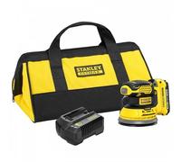 Amoladora excéntrica inalámbrica Stanley Fatmax® V20, 1 x 2,0 Ah, bolsa de 18 V SFMCW220D1S