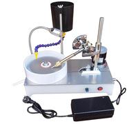 Amoladora gemas escritorio, máquina facetar gemas, motor alambre cobre, adaptador corriente independiente, bajo nivel ruido, ideal for cuchillos, sellos, piedras preciosas naturales(Ordinary)
