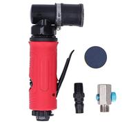 Amoladora neumática con funda roja, molinillo de punto neumático, amoladora industrial de aire de alta velocidad de 15000 RPM con entrada de 1/4 pulgada para el pulido y desbarbado