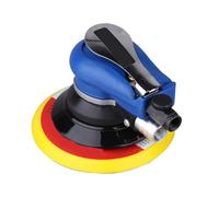 Amoladora neumática Lijadora orbital de palma de aire aleatoria de 1 pieza for herramienta neumática de almohadilla de 6 pulgadas y 150 mm
