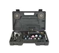 AMOLADORA RECTIFICADORA Neumática Fresadora MINI con conexión de aire 1/4" para compresor - KIT 17 PIEZAS