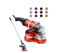 Amoladora y Pulidora de Piso Eléctrica de Diamante Eficiente, con Control 6 Velocidades, para Molienda, Pulido y Limpieza Rápidos de Cemento, Concreto, Piedra en Pisos y Paredes