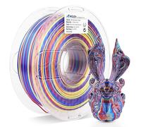 AMOLEN Filament PLA Filamento para Impresora 3D de Madera Oscura, Filamento PLA de 1,75 mm, 1 kg/2,2 lb, Precisión Dimensional +/- 0,02 mm