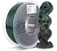 AMOLEN Filament PLA Filamento para Impresora 3D de Madera Oscura, Filamento PLA de 1,75 mm, 1 kg/2,2 lb, Precisión Dimensional +/- 0,02 mm