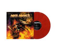 Amon Amarth 'Versus The World' Vinilo jaspeado rojo carmesí - Nuevo y Sellado