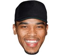 Amon-Ra St. Brown (Cap) Big Head. Máscara más grande que la vida.