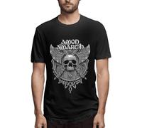 Amon Rock Amarth Metal Band T Tshirts Camisetas y Tops Mens Fashion tee Cotton Loose Short Sleeves T-Tshirts Camisetas y topss Black(X-Large)