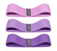 Amonax Bandas de Resistencia de Tela para Mujer, elásticas gluteos Sentadillas, Bandas elásticas como Equipo de Ejercicio en casa para Perder Peso, Accesorios Gimnasio para piernas y glúteos