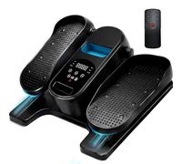 Amonax Pedaleador Eléctrico Motorizado, Elíptica para Pedalear Sentado, Mini Pedaleador para Ancianos, Ejercitador de Piernas Cardiovascular Debajo del Escritorio para Casa