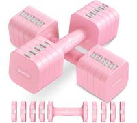Amonax Pesas Y Mancuernas, 1-5kg Pesas Ajustables, Material de Gimnasio