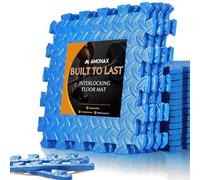 Amonax Tapetes de Piso entrelazados para Ejercicio, tapetes de Espuma EVA, tapetes de Rompecabezas para niños, tapetes de Piso para Piscina, Azulejos de Piso de Garaje, tapete de Entrenamiento para