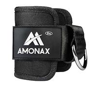 Amonax Tobillera Acolchada para polea, Correa de Tobillo para Gym y Fitness
