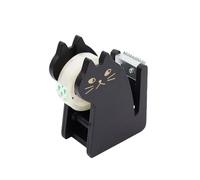 AMONENZ Dispensador Cinta Adhesiva, Forma de Gato Dispensador de Cinta Adhesiva, Viene con 1 Rollo de Cinta, Portacinta para Herramientas de Oficina, Accesorios de Escritorio