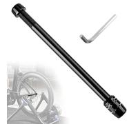 AMONENZ M12 x 1.0 Eje Pasante de Bicicleta, Aleación de Aluminio 166-178 mm Adaptador de Eje Insertable, Adaptador de Pincho de Bicicleta para Bicicletas de Carretera y de Turismo