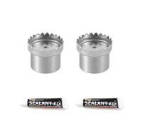 AMONENZ Soporte Magnético para Jabón, 2 Piezas Magnético para Jabones, Acero Inoxidable Jaboneras Magnéticas, con Adhesivo Sin Clavos, Jabonera Plateada, para Baño, Cocina, Inodoro