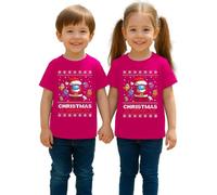 Among Christmas Us | Ugly Christmas Christmas - Camiseta infantil, Rosa., 116