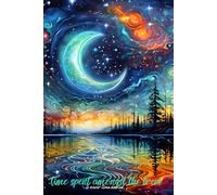 Among the Trees Cosmic Dreamer Journal | Nature-Inspired Journal | Star Gazers | Gift for Writers | Spiritual Reflection | Art Lovers | Forest Notebook |Trippy Forest Journal for School, Work, College