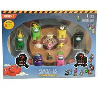 Among Us Crewmate Figures Deluxe Box (S2) - Juego de 8 Figuras, AU2270-B