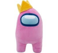 Among Us Oficial 12 Pulgadas Plush with Accessory - Rosa con Corona - 10912