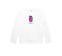 Among Us Sudadera de Juegos para Niñas Blanco 9-10 años