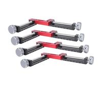 AMONIDA Abrazadera de Esquina de 90 Grados, Abrazadera de ángulo Recto de Acero Inoxidable de Aleación de Aluminio, Herramienta de Sujeción para Carpintería con Superficie Lisa, Ideal para Muebles y