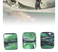 AMONIDA Agarre de Carrete de Pesca Perillas de Cubierta de Goma Antideslizantes 5 Piezas para un Manejo Cómodo y Control Mejorado Opciones Multicolores (#1)