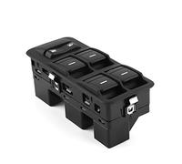 AMONIDA Ajuste Eléctrico para el Botón del Interruptor de Control del Regulador de Ventana Principal para Land Apto para Rover Range Apto para Rover Sport 2006-2007 para Plástico Negro Ultra Duradero
