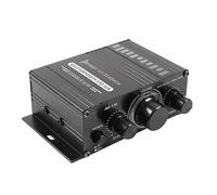 AMONIDA Amplificador de Potencia de Audio para Automóvil Mini Compacto de Doble Canal de 12 V para una Experiencia Musical Superior en la Mayoría de los Modelos de Automóviles