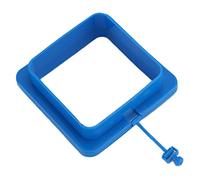 AMONIDA Anillo de Alimentación para Peces, Forma Cuadrada, Círculo de Alimentación Eficaz para Acuario, Pecera, 10cm/3,9 Pulgadas con Ventosa