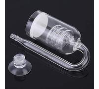 AMONIDA AP-030 Difusor Atomizador de CO2 de Alta Transparencia para Tanque de Plantas de Acuario Mediano y Grande, Construcción de Vidrio, 1 Unidad