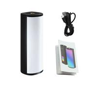 AMONIDA Barra de Luz LED RGB para Vídeo, Varita de Luz Magnética Portátil de 600LUX para Fotografía, Tamaño Mini con ángulo de Iluminación de 120° y 88 Cuentas LED