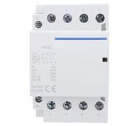 AMONIDA BCH8-63 63A 400V AC DC Interruptor de Bobina Modular Electrónico, Contactor Modular 4No, Contactor de Voltaje Doméstico Voltaje de Aislamiento 500VAC, Ideal para la Mayoría de los Edificios