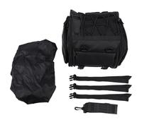 AMONIDA Bolsa de Equipaje Trasero para Motocicleta 20L-30L Accesorios para Motocicletas Bolsa de Almacenamiento para Maletero de Motocicleta con Múltiples Bolsillos Expandibles con Cubierta para