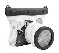 AMONIDA Bolsa para Cámara de Buceo Subacuático 20M Impermeable para Cámaras DSLR, Operable, Universal, Evita la Entrada de y Agua para Entusiastas de la Fotografía Al Aire Libre (White)