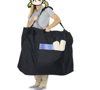 AMONIDA Bolsa para Silla de Ruedas Impermeable de 115x80x40cm para Viajes por Carretera y Excursiones Al Aire Libre Almacena Silla Ruedas Completa y Equipaje Cremallera Bidireccion