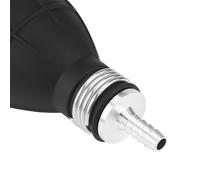 AMONIDA Bomba de Transferencia de de Goma, Bomba de Mano Duradera para Diésel de Barcos Marinos, Bombeo de Aceite Más Rápido y Antideslizante, Opciones de 6mm-12mm, Negro (6MM)