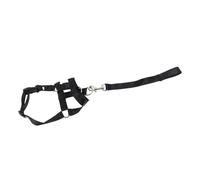 AMONIDA Bozal de Boca de Perro de Poliéster Ajustable para un Control Seguro de Mordeduras y Ladridos, Se Adapta a Todos los Tamaños para Herramienta de Entrenamiento (XL)
