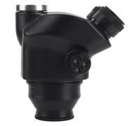 AMONIDA Cabezal de Microscopio Estéreo con Zoom Bifocal Trinocular para Observaciones Claras con Ocular y Soporte para Estabilidad
