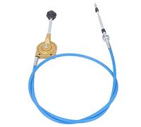 AMONIDA Cable de Acelerador de Mezclador de Excavadora Cable de Acelerador de Acero Inoxidable Duradero Manual de 6.6 Pies para Trabajadores de la Construcción