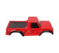 AMONIDA Carcasas para Carrocería de Coche a Control Remoto, Camioneta Fresca con Resistencia a Golpes para Vehículo Axial SCX24 1:24, Material PE 220x135x72mm (Rojo)